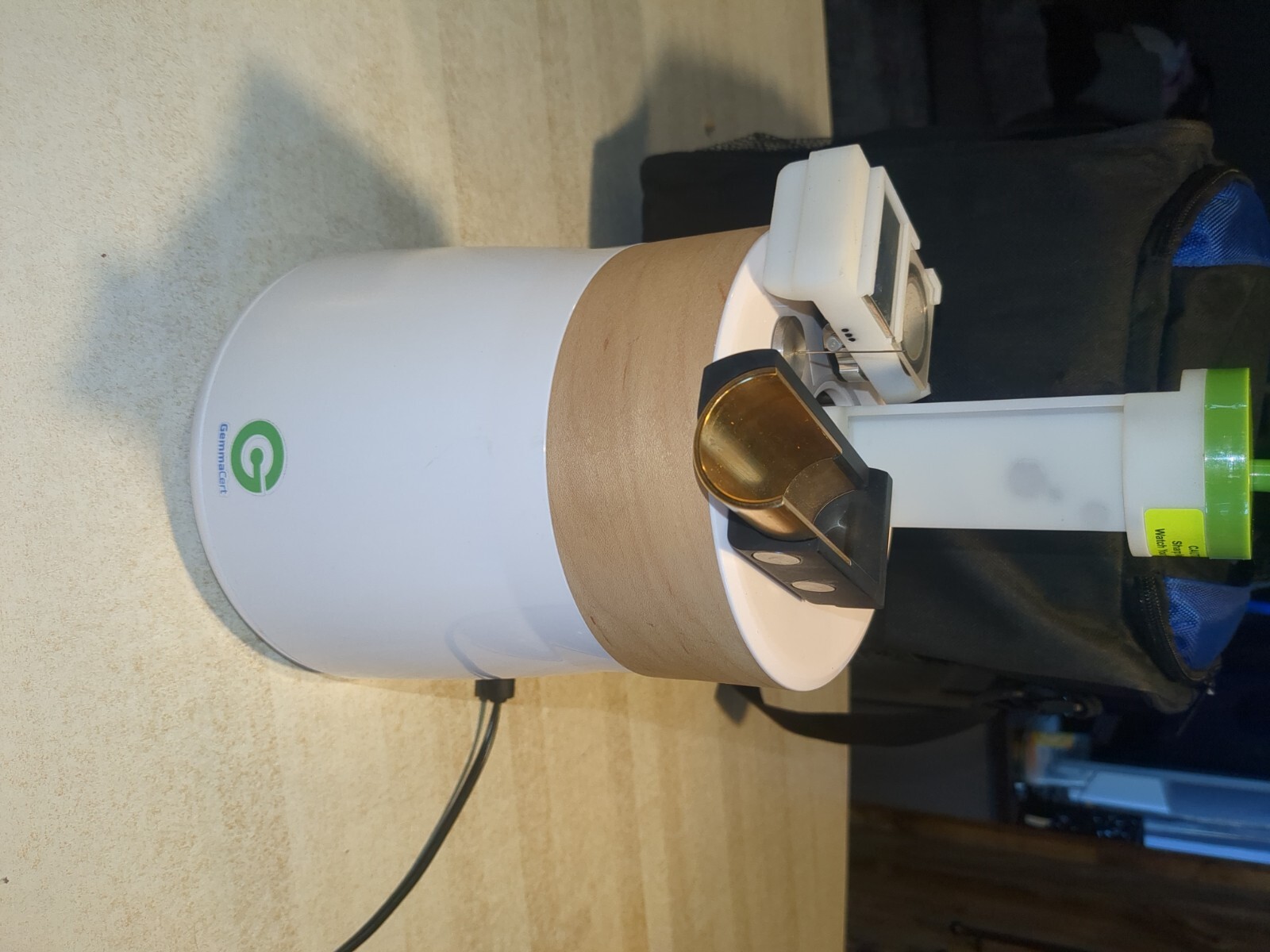 GemmaCert lite THC potentcy tester. Tests flower. Comes with shake tester. Used.