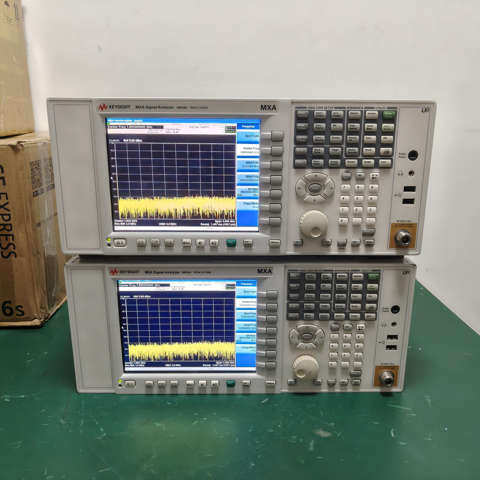 1PCS USED  Keysight N9020A MXA Spectrum Analyzers 10HZ-3.6GHZ XP system#