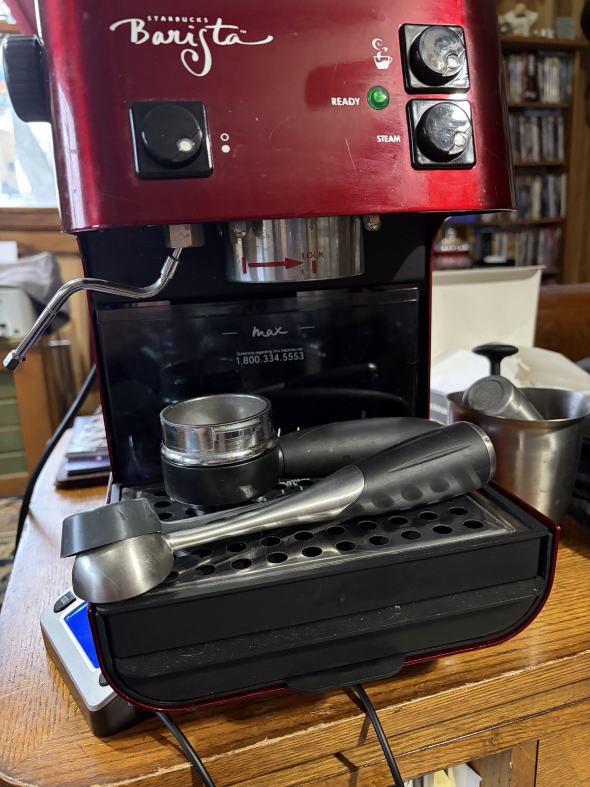 Starbucks Saeco SIN006 Espresso Coffee Machine Barista Model Tested Working