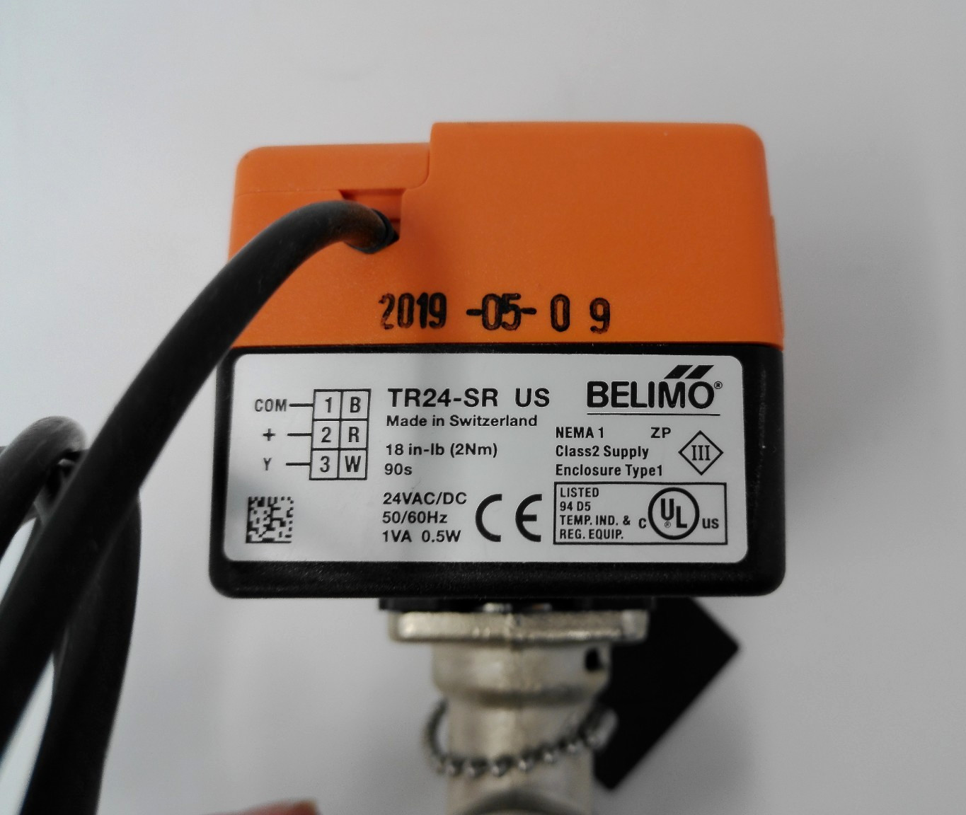 Belimo B216+TB24-SR 1/2" Cv 16