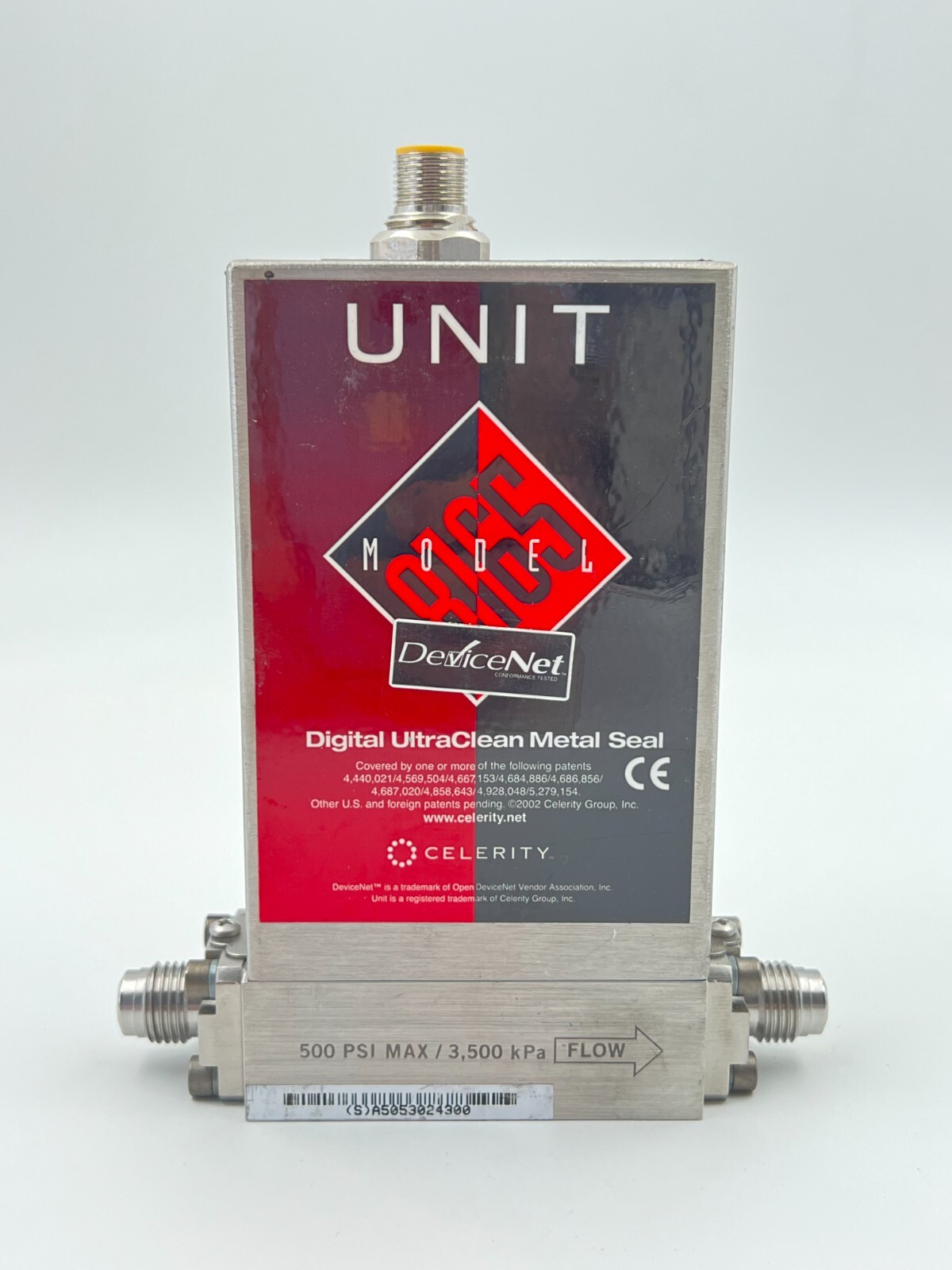 Unit Instruments UFC-8165 Mass Flow Controller AMAT 3030-12079