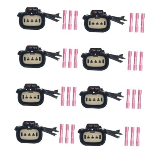 Ignition Coil Wiring 8Pack Connectors Harness | Replacement For Ford Edge