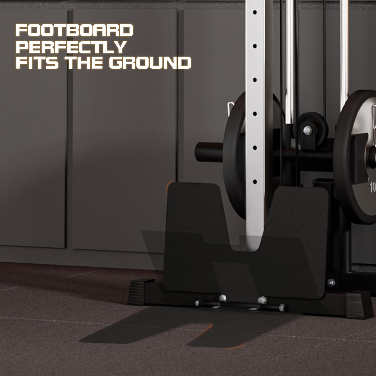 Wall Mount Cable Machine, LAT Pulldown Machines Cable Crossover Machine Home Gym