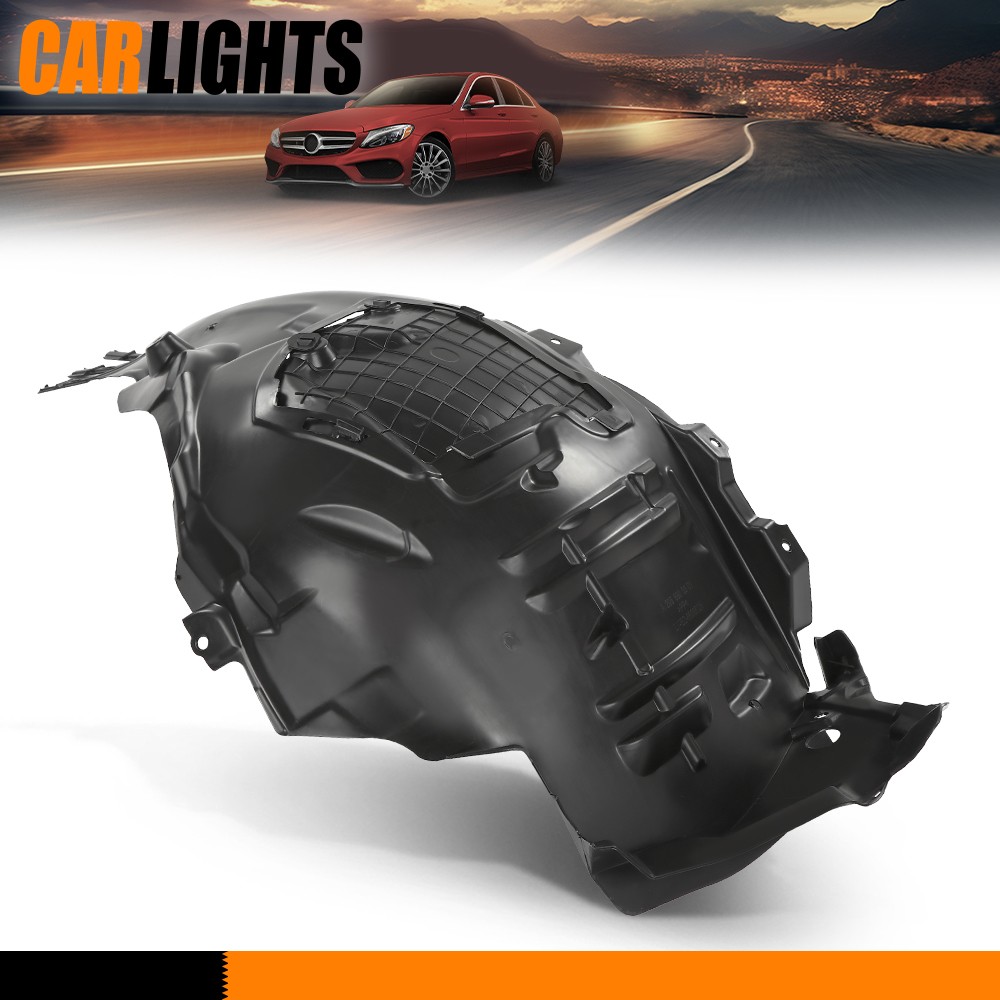 Left Side Front Fender Liner Splash Shield Fits 2015-2021 Mercedes Benz C-Class