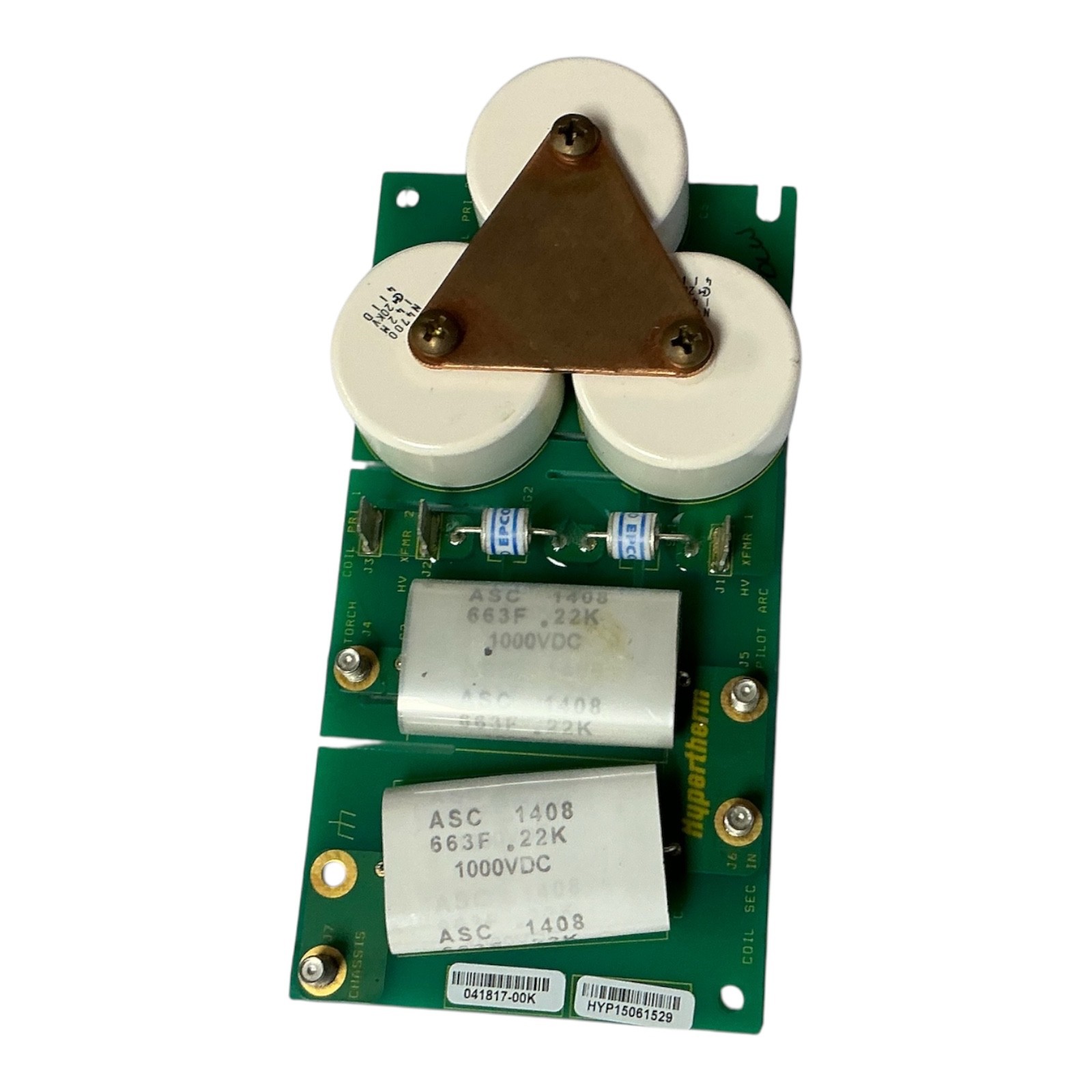 Hypertherm 041815 Rev H Pilot Arc Ignition PCB Board Plasma Cutter Control Board