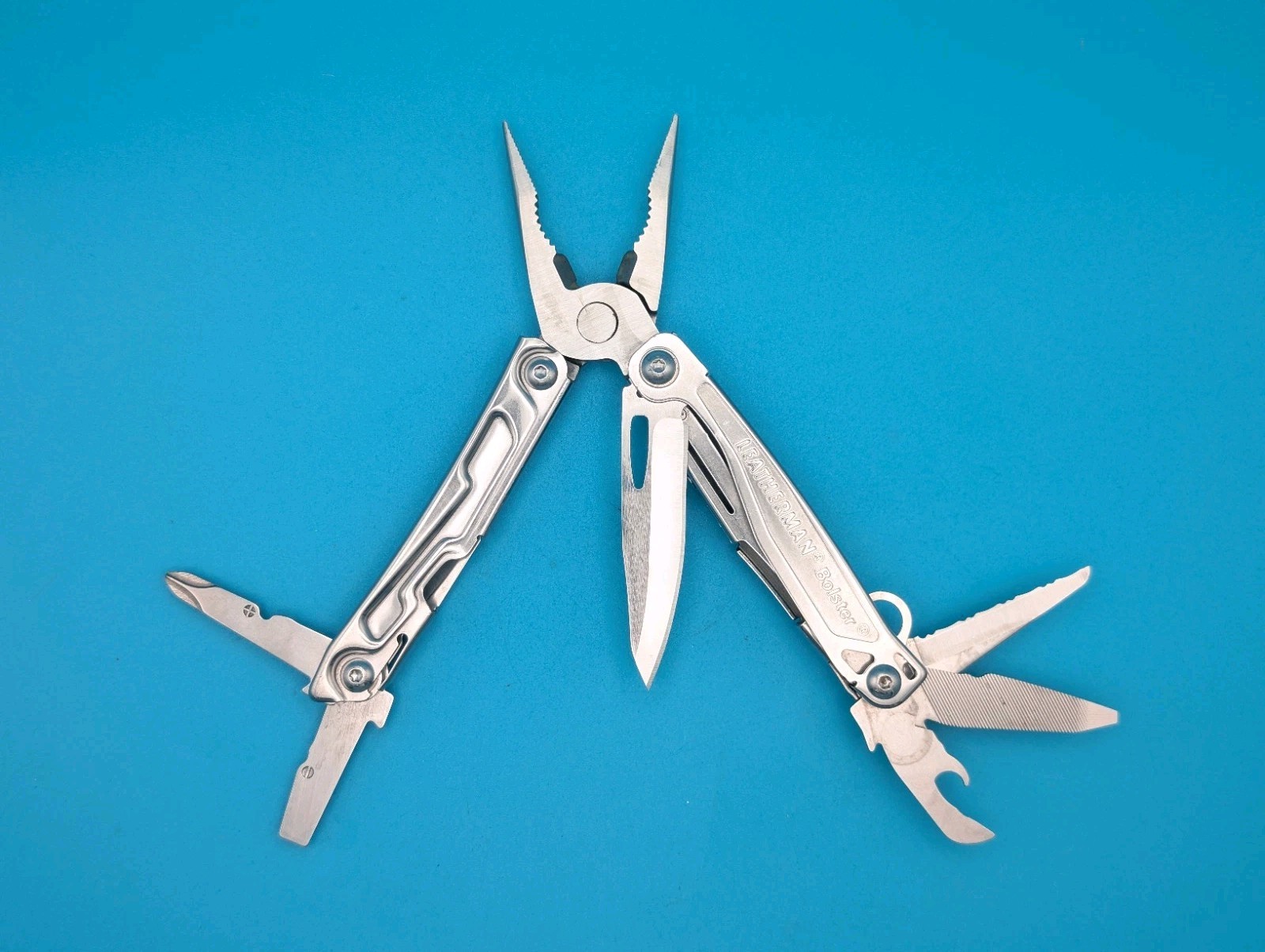 Leatherman Bolster 13 Tool Stainless Steel Multi-Tool!