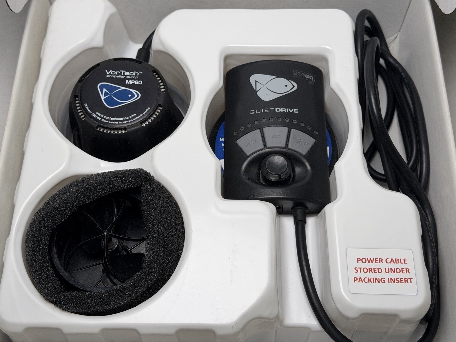 Ecotech VorTech Propeller Pump MP60MQD - MOBIUS VERSION - QUIET DRIVE MP60