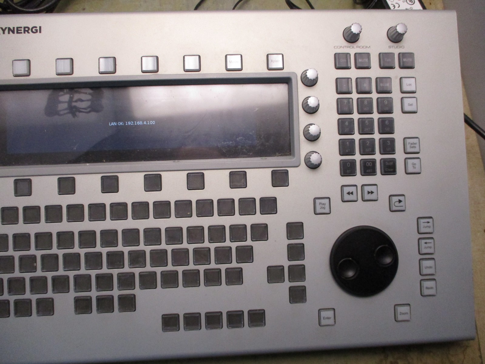 fairlight xynergi video/audio editing controller surface keyboard [5*N-12]