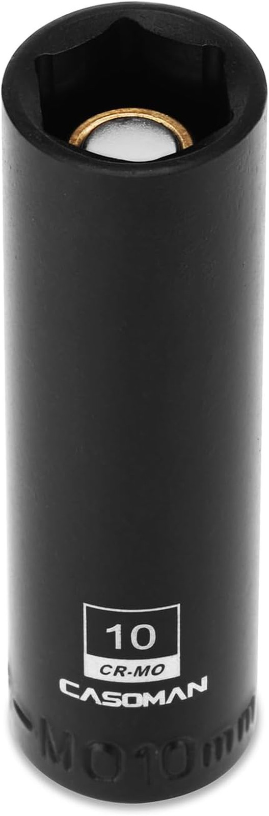 1/4" Drive 10Mm Deep Magnetic Impact Socket Metric 6-Point CR-MO