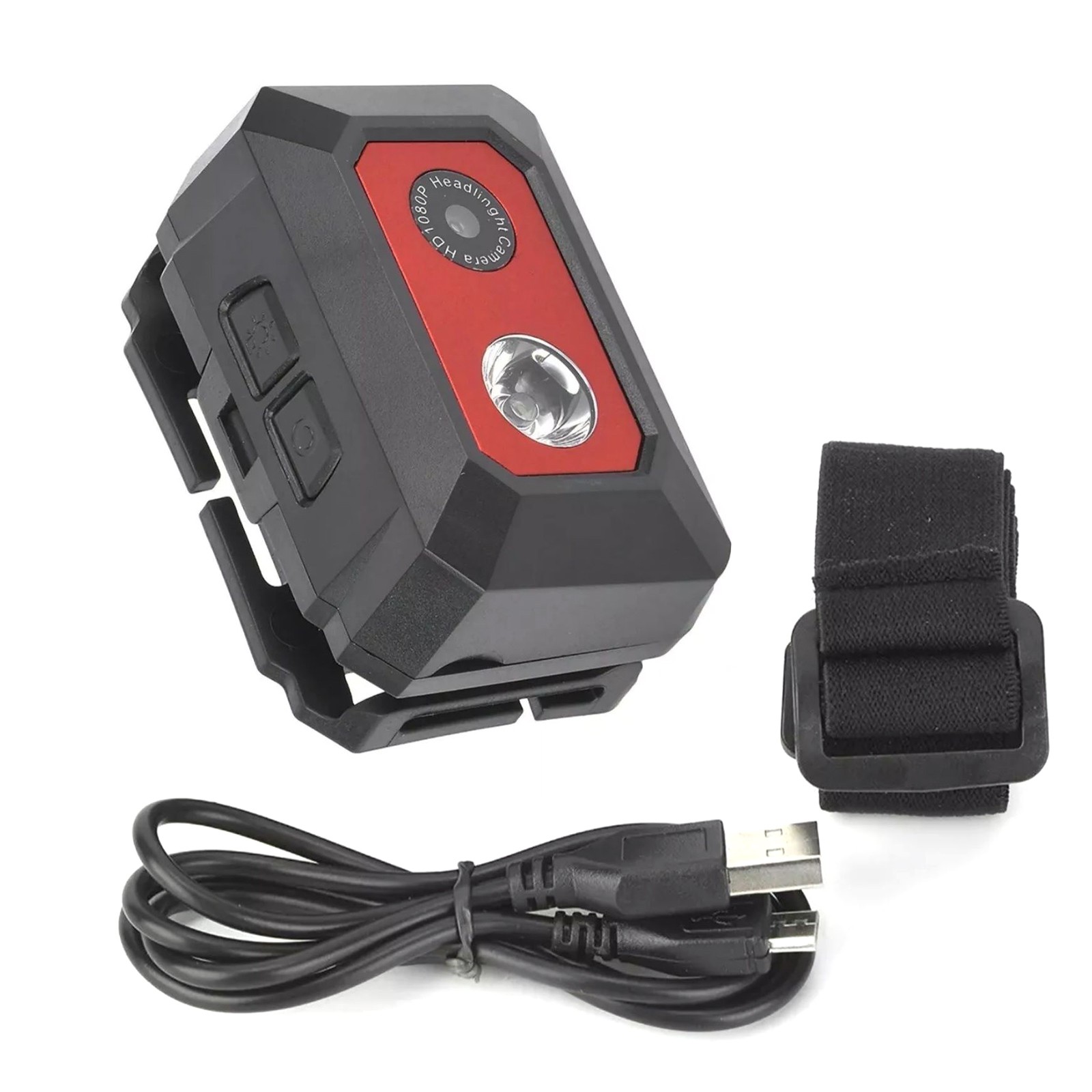 1PC F18 Night Vision Head Strap Sport Camera 1080P HD 1.3MP Night Lighting