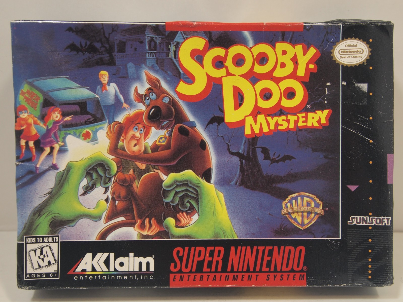 Scooby Doo Mystery (Super Nintendo | SNES) Authentic BOX ONLY