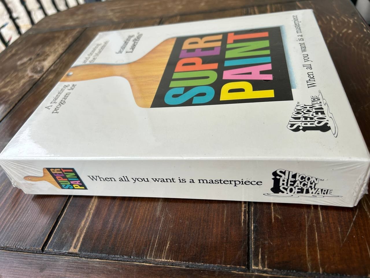Super Paint Apple Macintosh silicon beach software. New factory sealed.