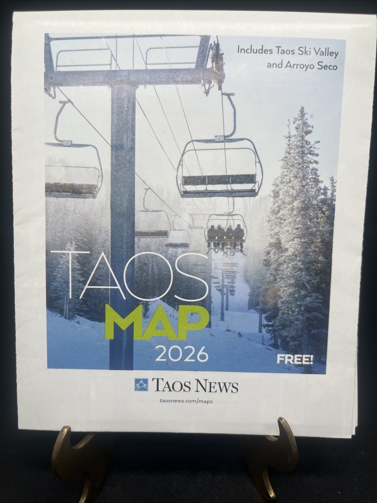 Taos & Area Map 2026