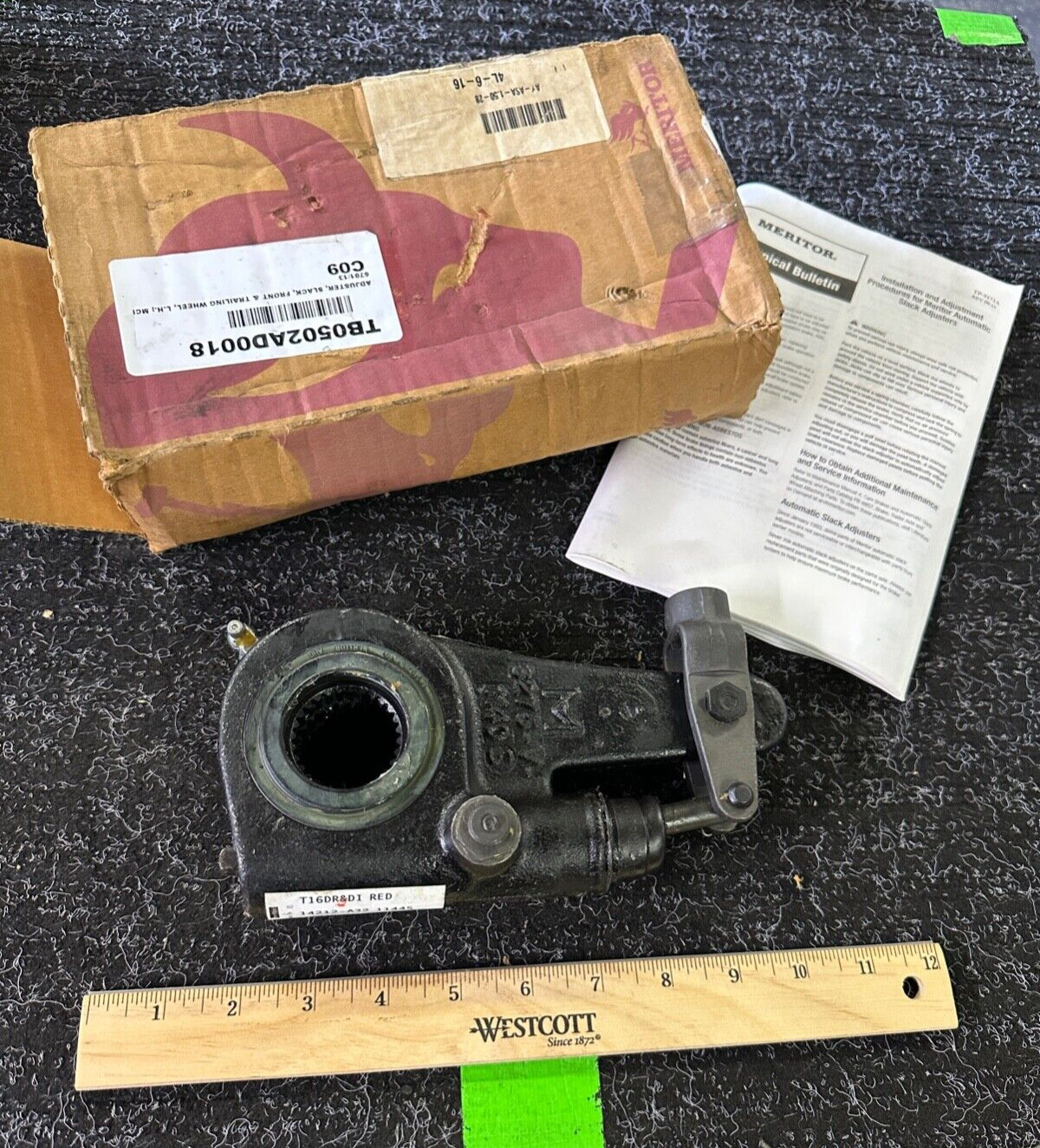 Meritor R802430 Automatic Slack Adjuster *NOS* AY-ASA-1.50-28