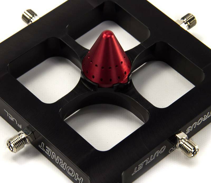 Nitrous Outlet 4150 Dual Entry Hornet Nitrous Plate Conversion