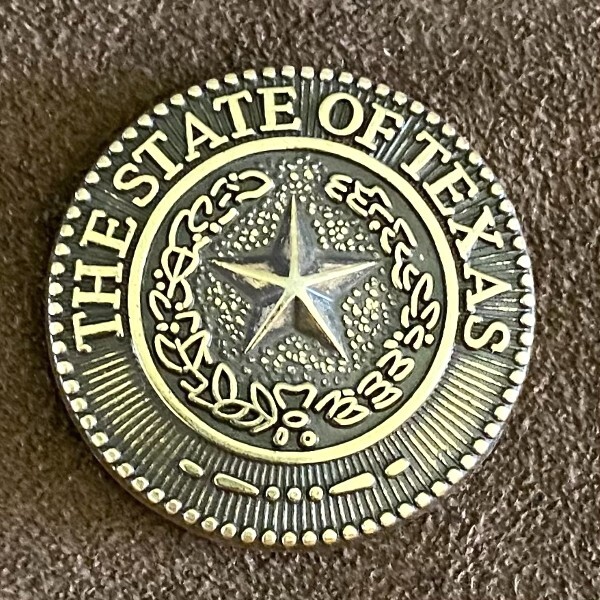 TEXAS STATE SEAL CONCHOS CON942-K-AG