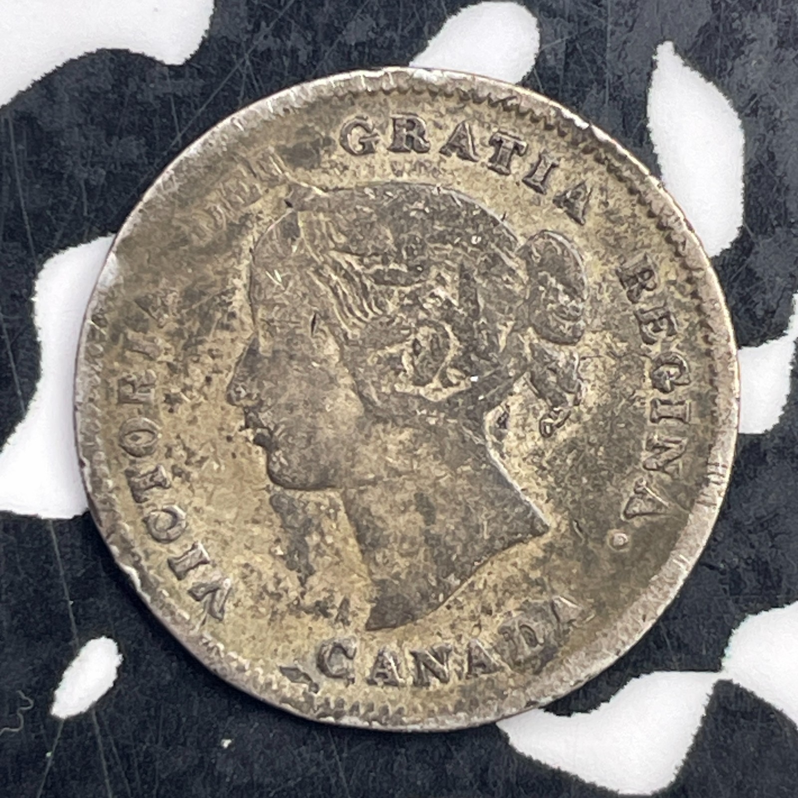 1899 Canada 5 Cents Lot#F3144 Silver!