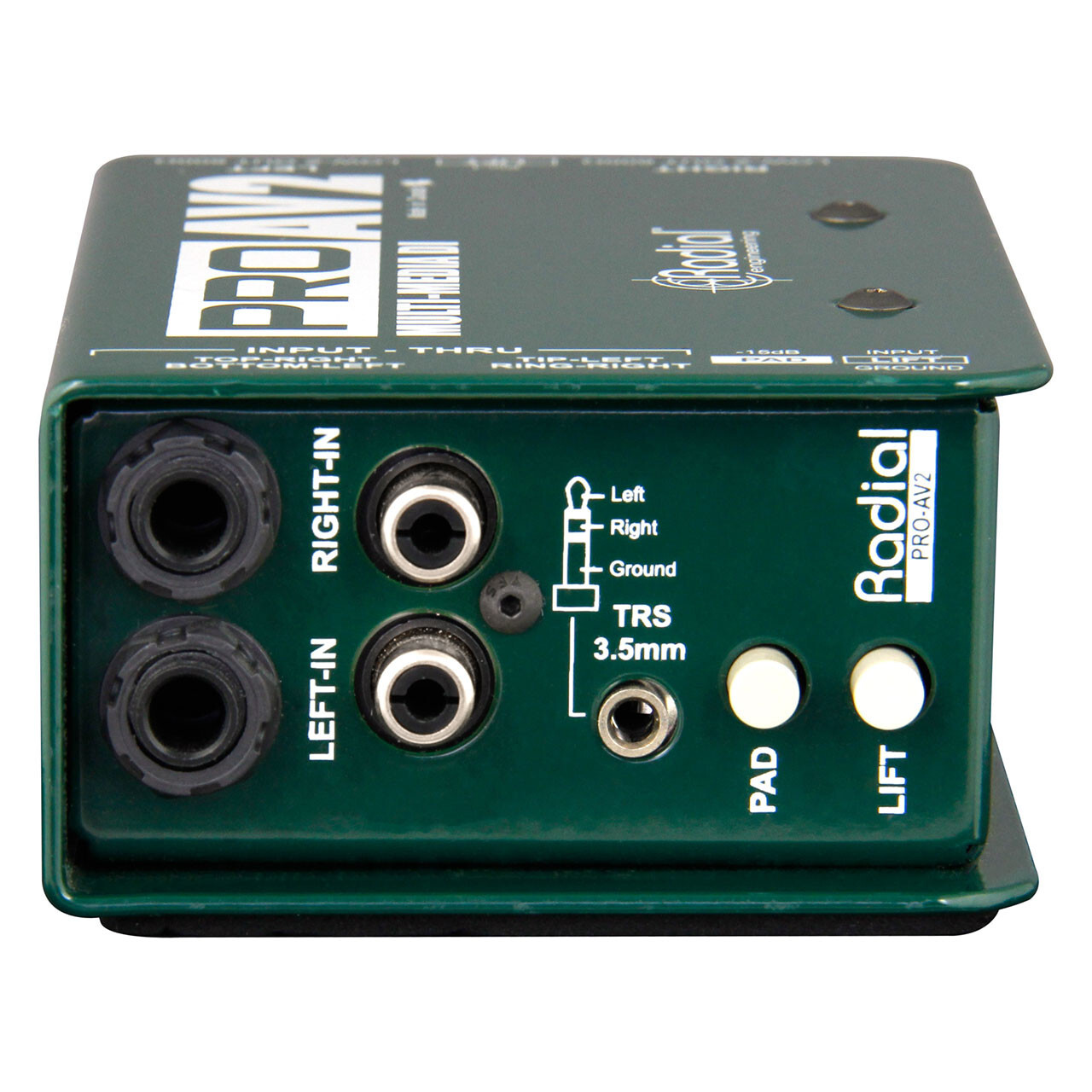 Radial ProAV2 2-Channel Passive A/V Direct Box