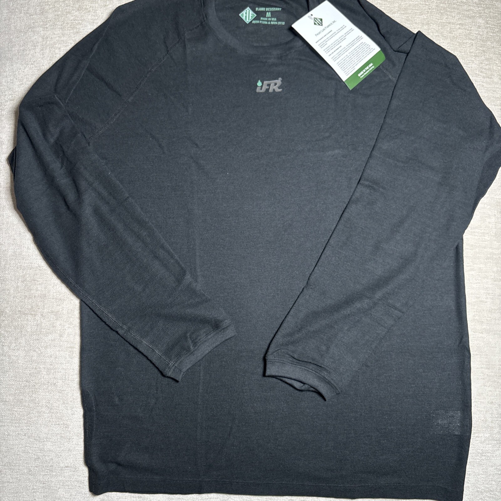 iFR Men’s Flame Resistant Regulator Waffle Knit Dual Purpose Size MLongSleeve