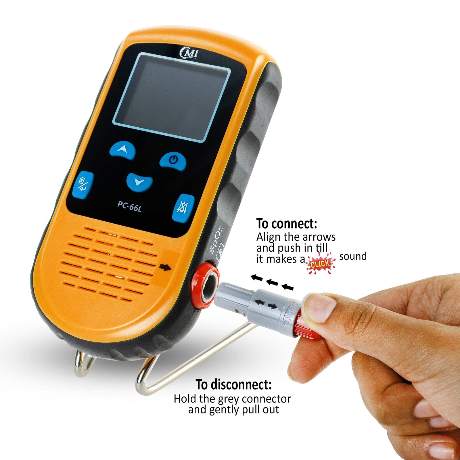 Rechargeable | Handheld Oximeter PC-66L