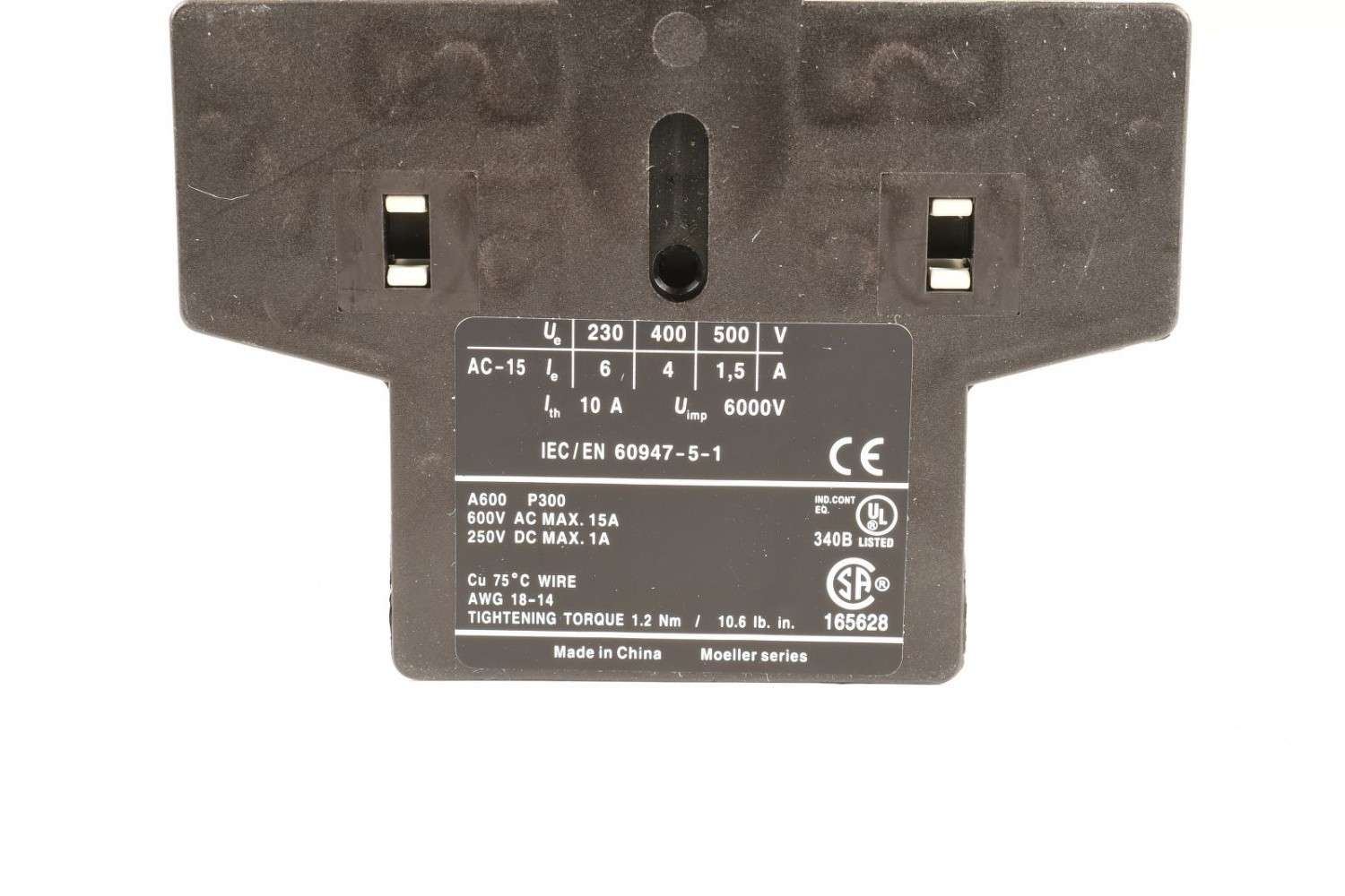 DILM1000-XHIC11-SI, Auxiliary switch module