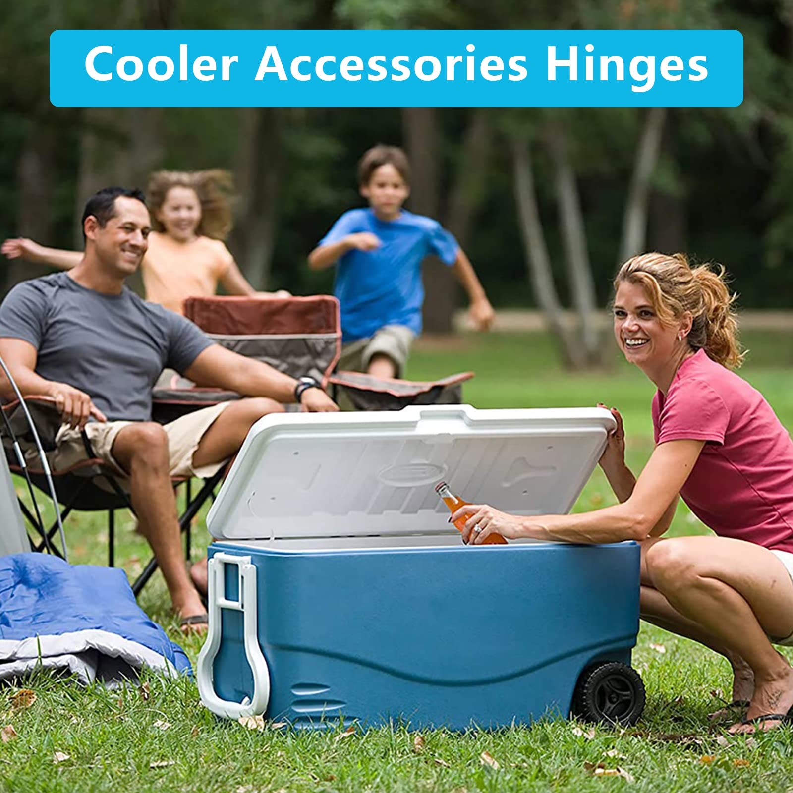 ​​Replacement Cooler Hinges for Coleman Camping Accessories and Ice Chest, Co...