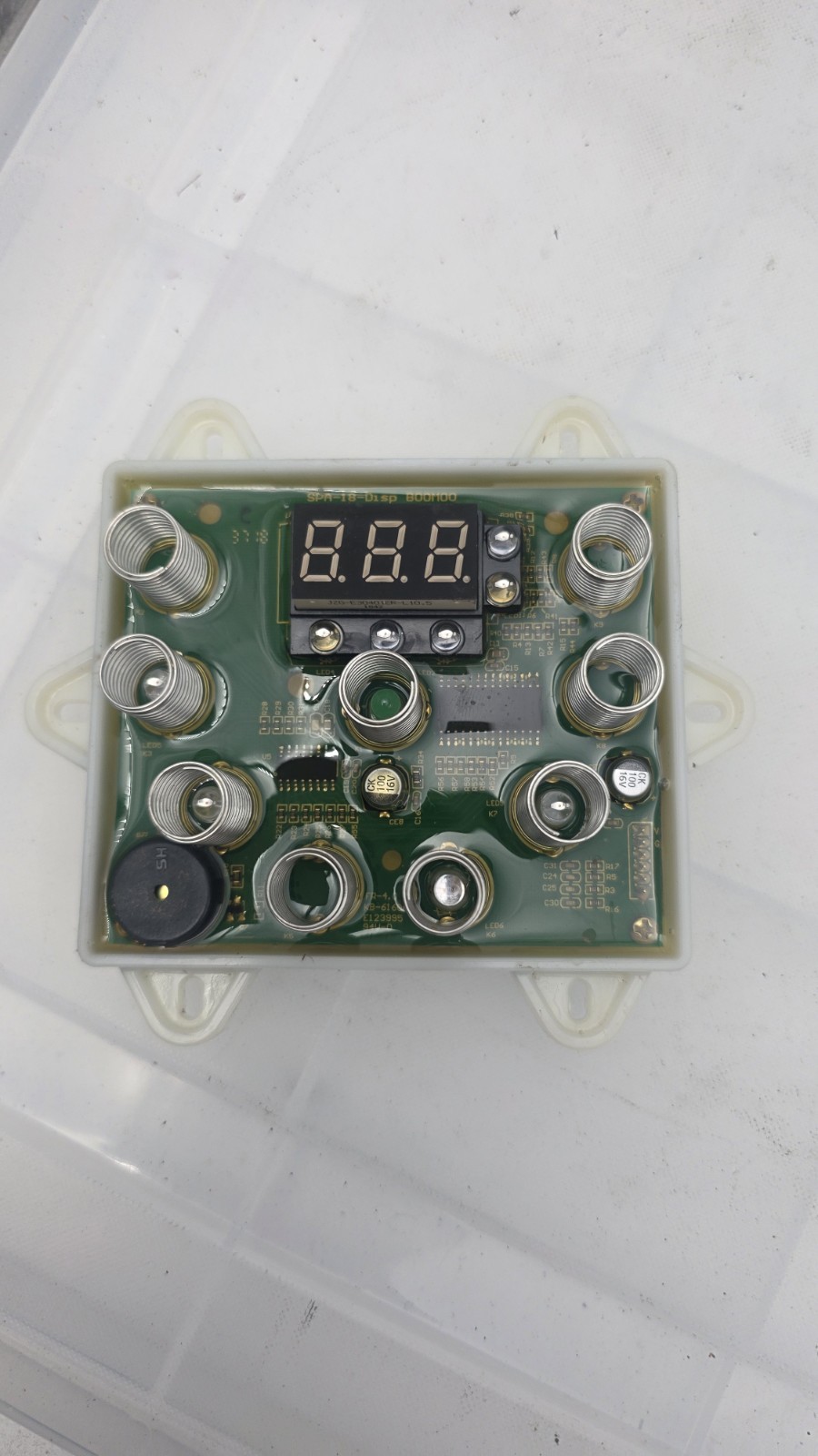 Layzspa egg pump LCD Screen control panel used