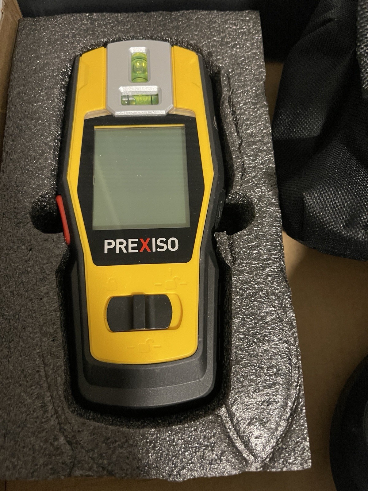 Prexiso 2-in-1 Stud Finder with Laser Level, Rechargeable Multi Surface - New!