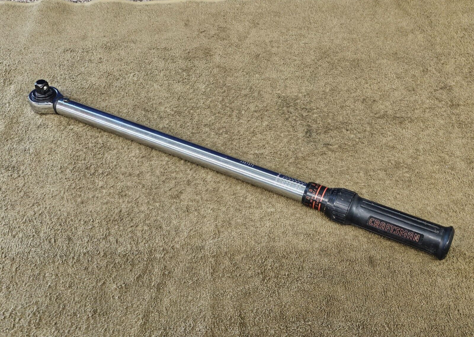 Craftsman 44543 Reversible Ratcheting Torque Wrench 20-150 Ft/lbs 1/2" Drive
