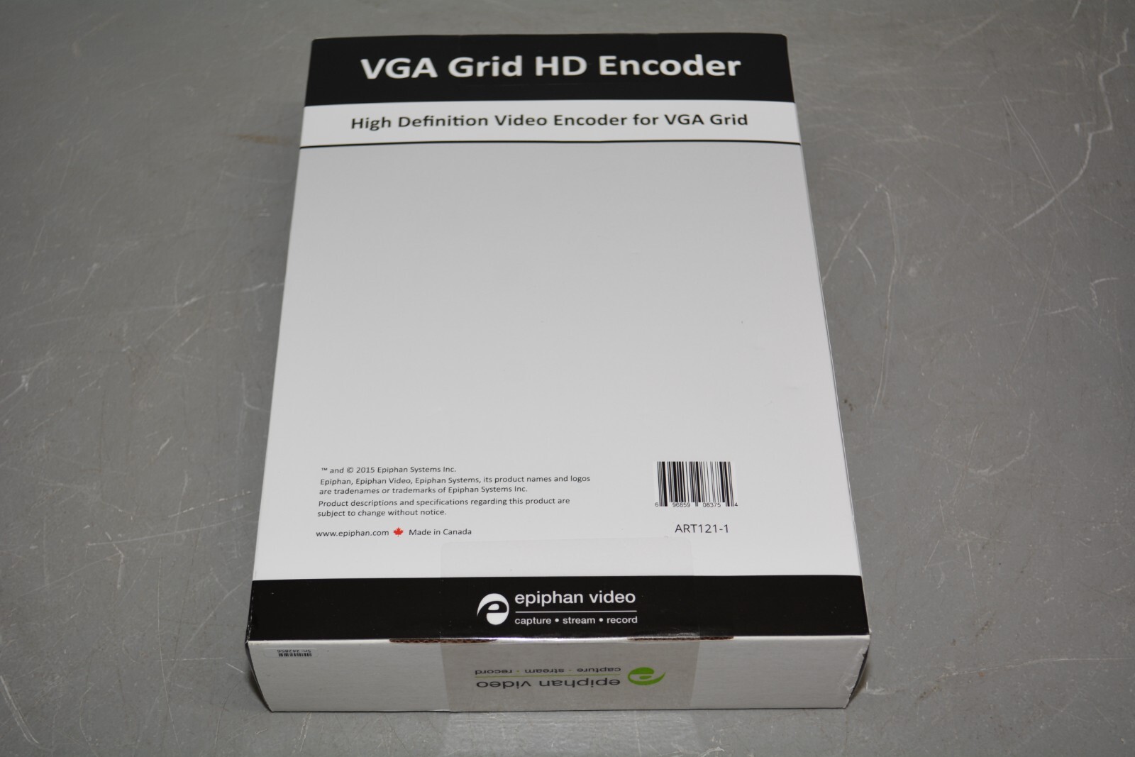^ Epiphan VGA Grid HD Encoder High Definition Video Encoder For VGA Grid #X2053