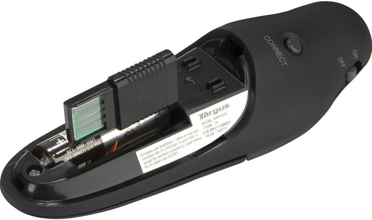 Targus Wireless USB Presenter with Laser Pointer Model AMP16US