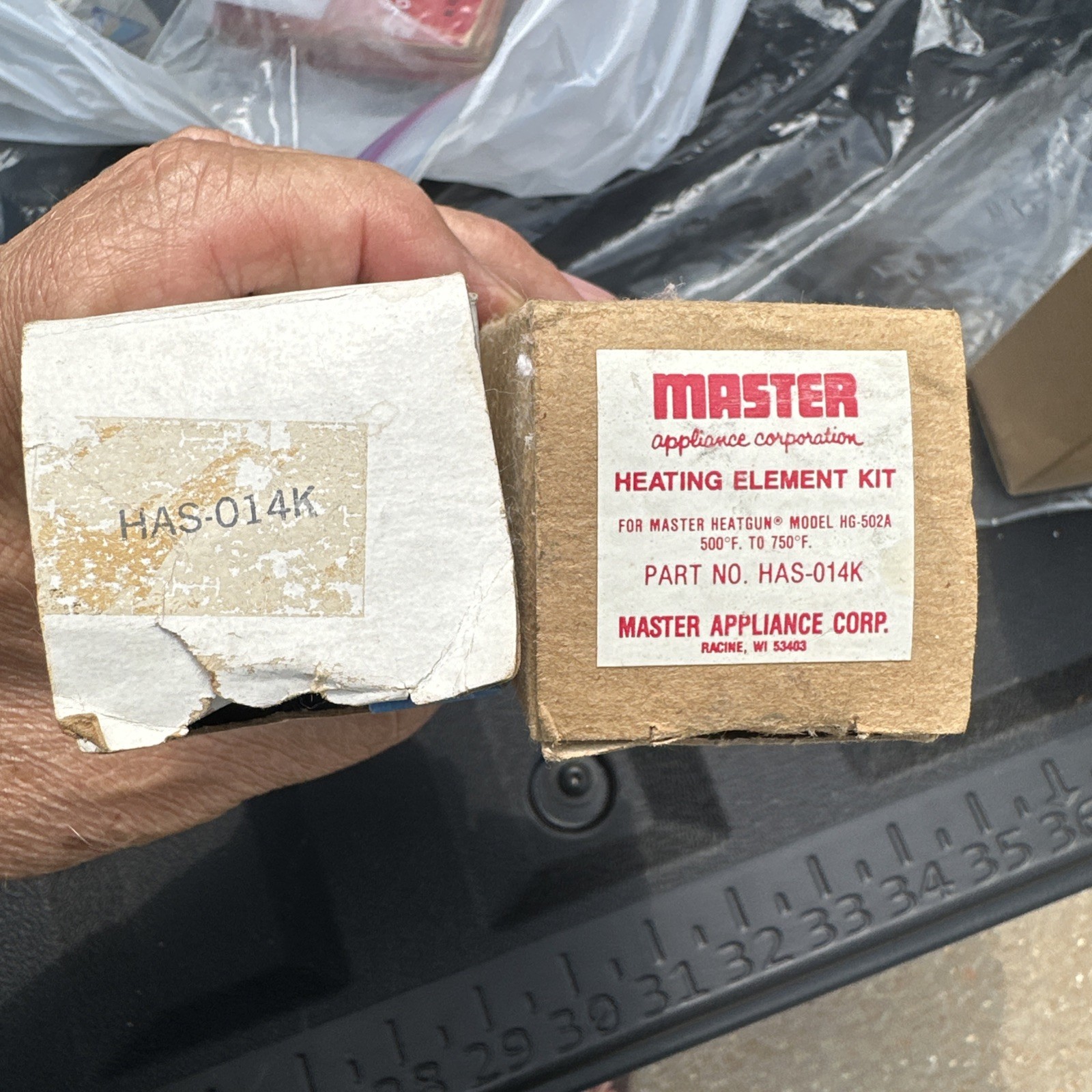 Lot of 2 NEW MASTER HEATING ELEMENT KIT part# HAS-014K