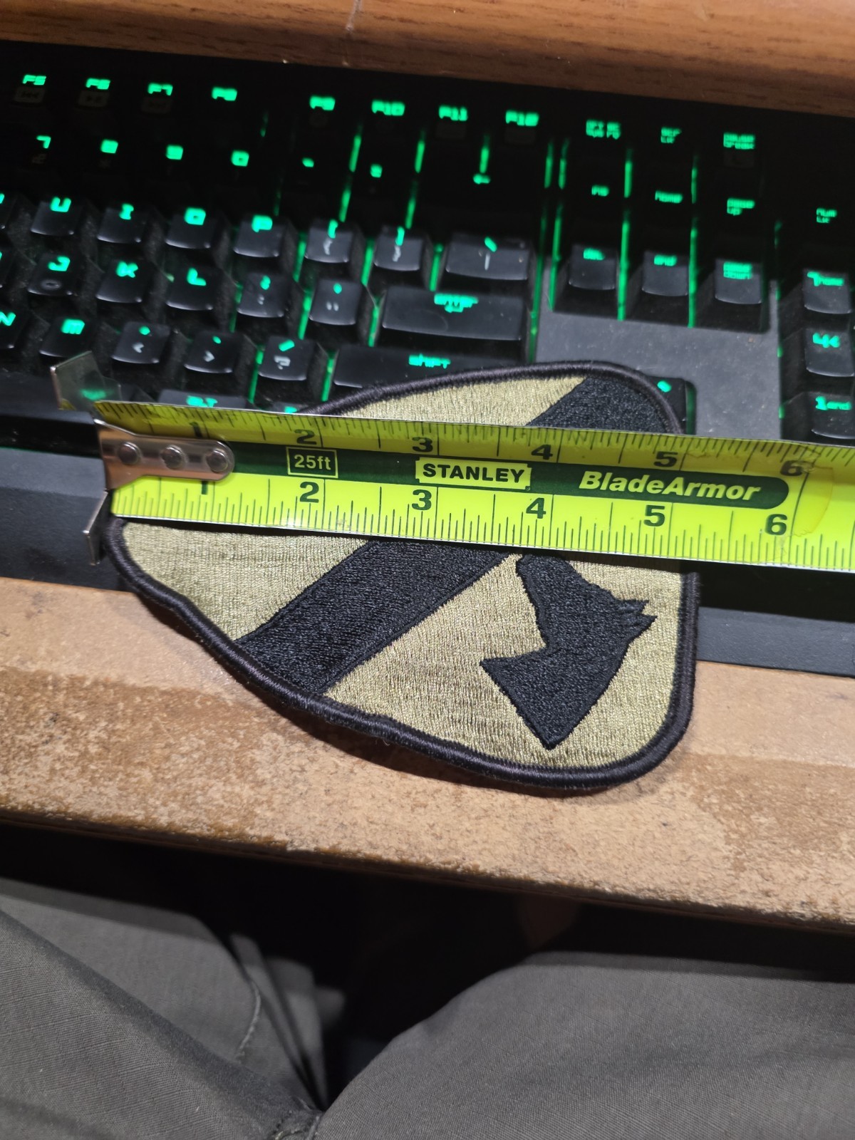 US Army 1st Cavalry Division OCP Embroidered Patch (Hook & Loop)!
