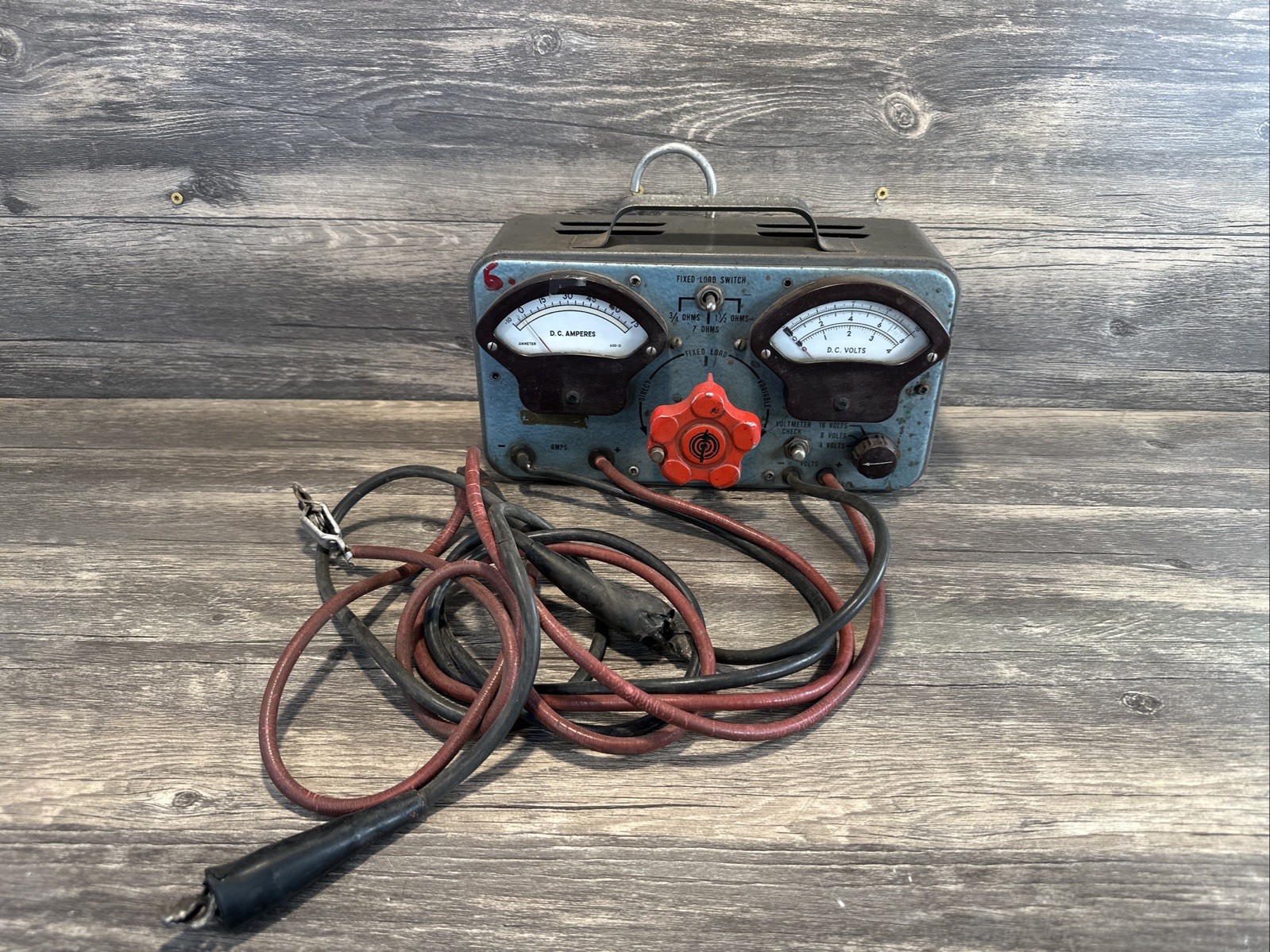 Vintage Sun Amp And Volt Tester Model VAT Untested