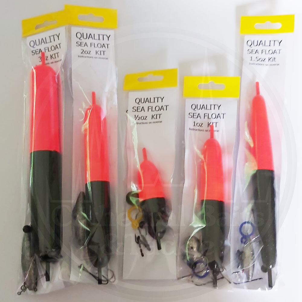 Sea Fishing Float Kits - Sea Coarse Predator Fishing 0.5oz 1oz 1.5oz 2oz 3oz