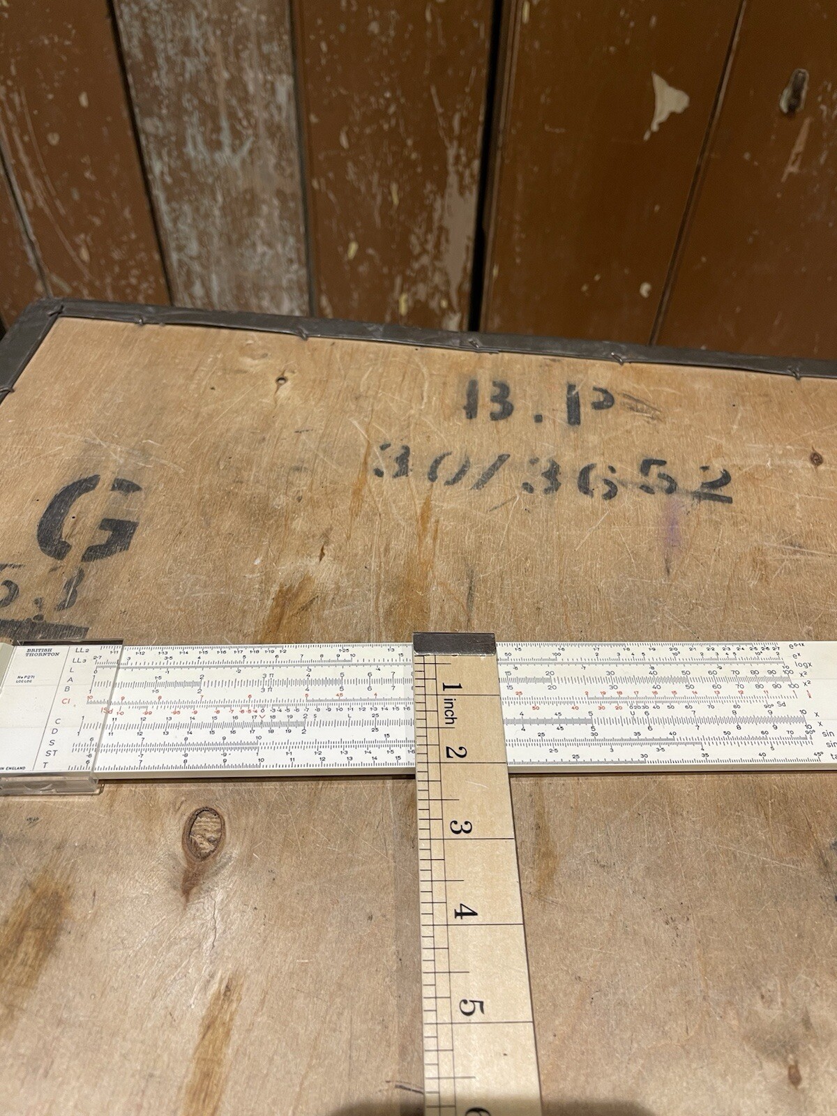 Thornton Slide Rules 1951 Engineerings Surveyings British Measuring