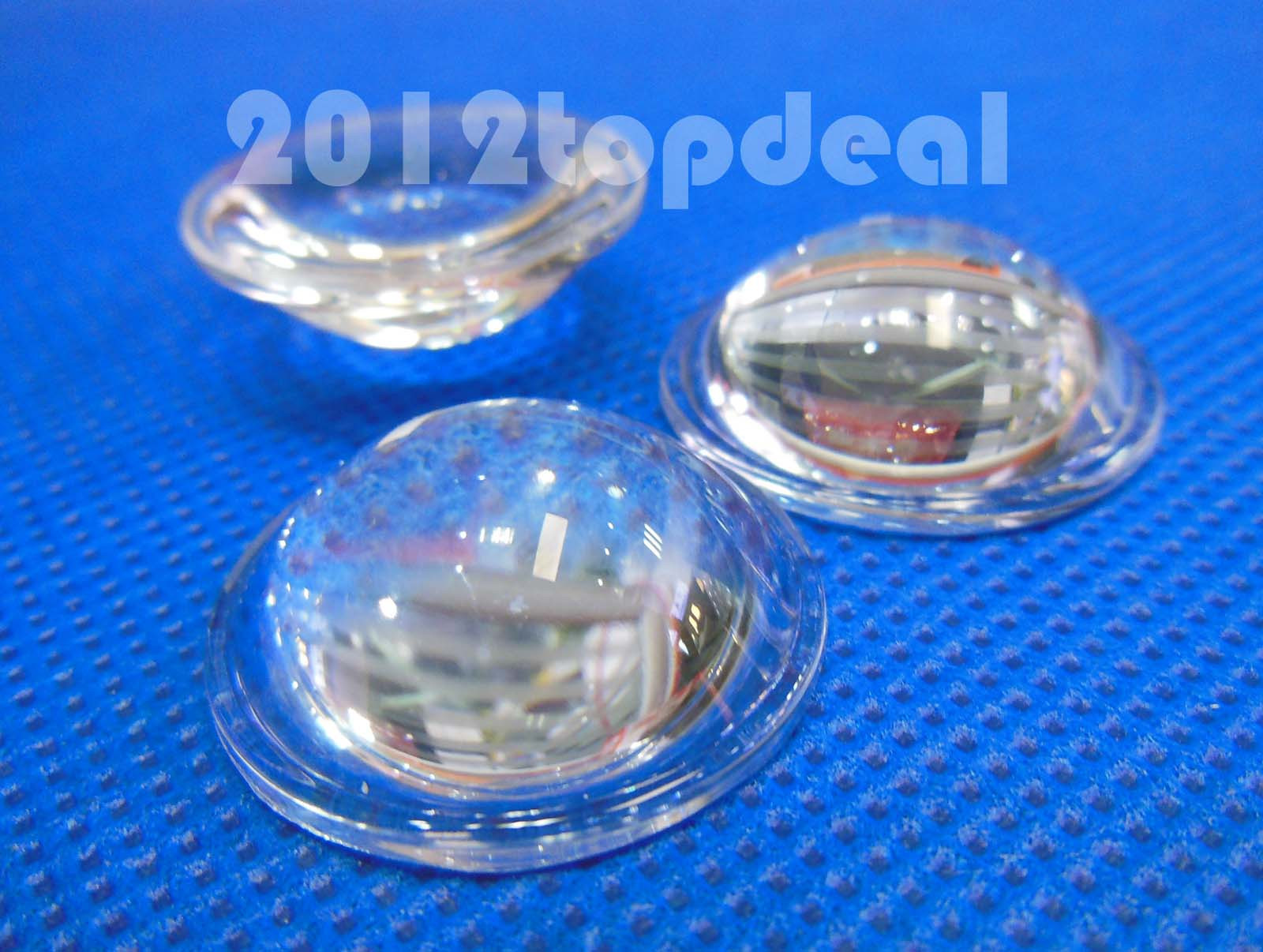 5 pcs High Power LED convex lens condenser lens 30mm