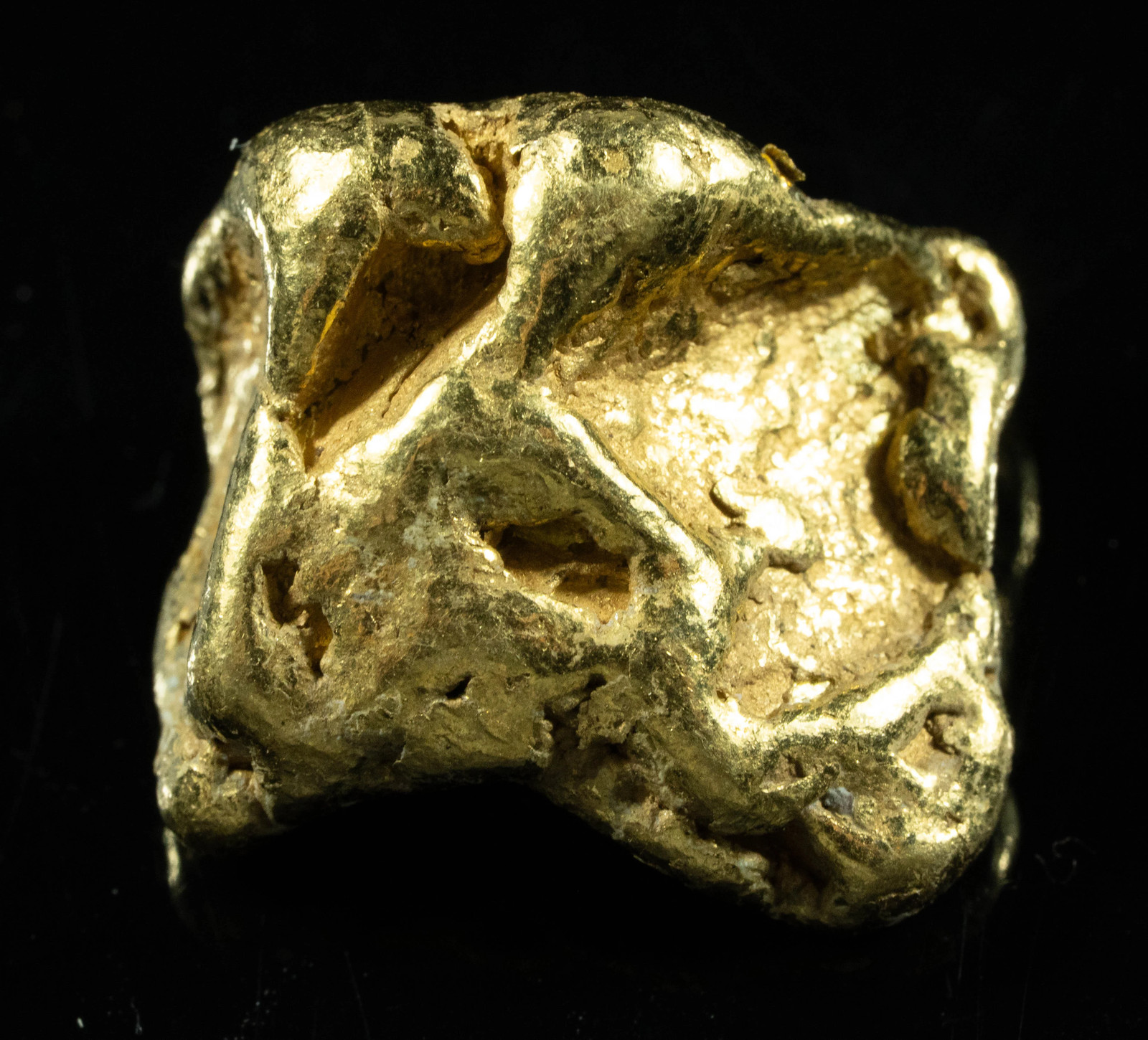 #404 Alaskan BC Natural Gold Nugget 17.14 Grams Genuine