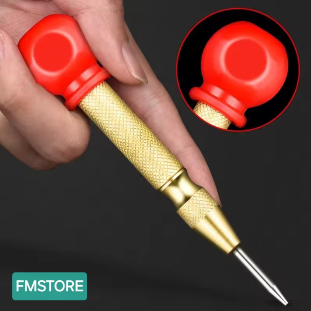 AUTOMATIC ADJUSTABLE PUNCH SNAP PUNCH CENTERING METAL HOLES