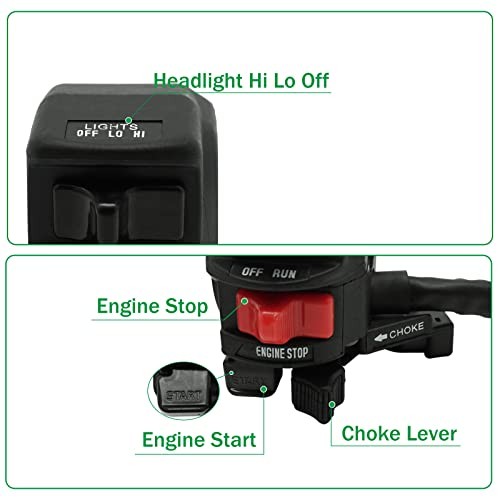 Handlebar Switch Engine Start Stop Run Off Headlight Switch 46091-1462