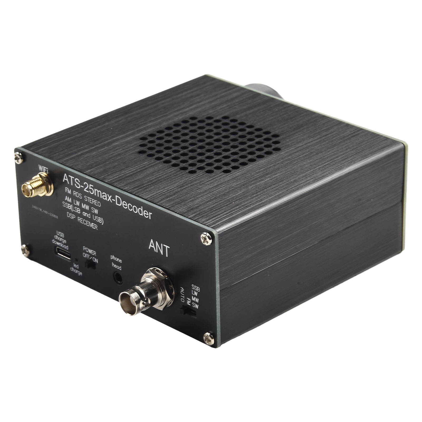 ATS-25max-Decoder Si4732A10 Full-Ba N D Receiver Support CW RTTY FT8 FT4 SW for