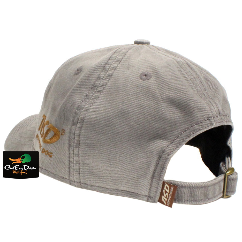AVERY SPORTING DOG GREENHEAD GEAR GHG LAB LOGO BALL CAP HAT GRAY NEW