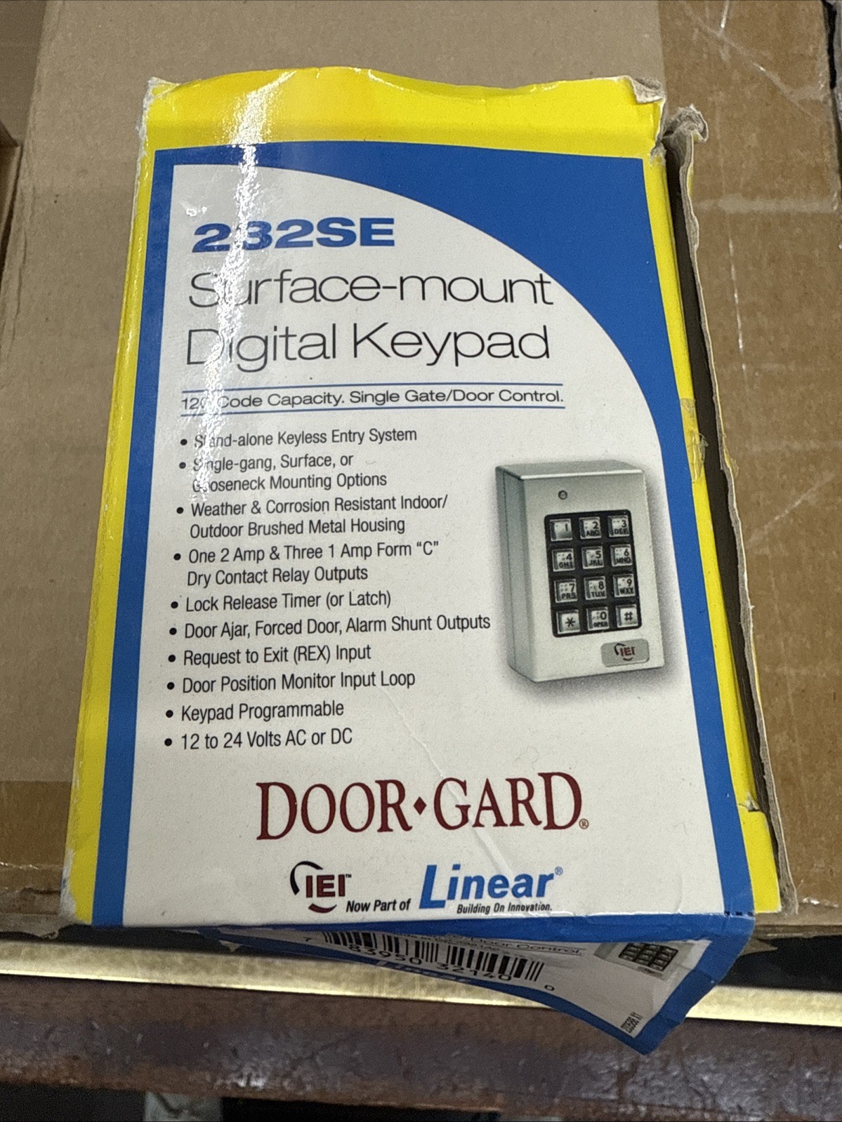 IEI International Electronics 232SE Surface-mount Digital Weatherproof Keypad