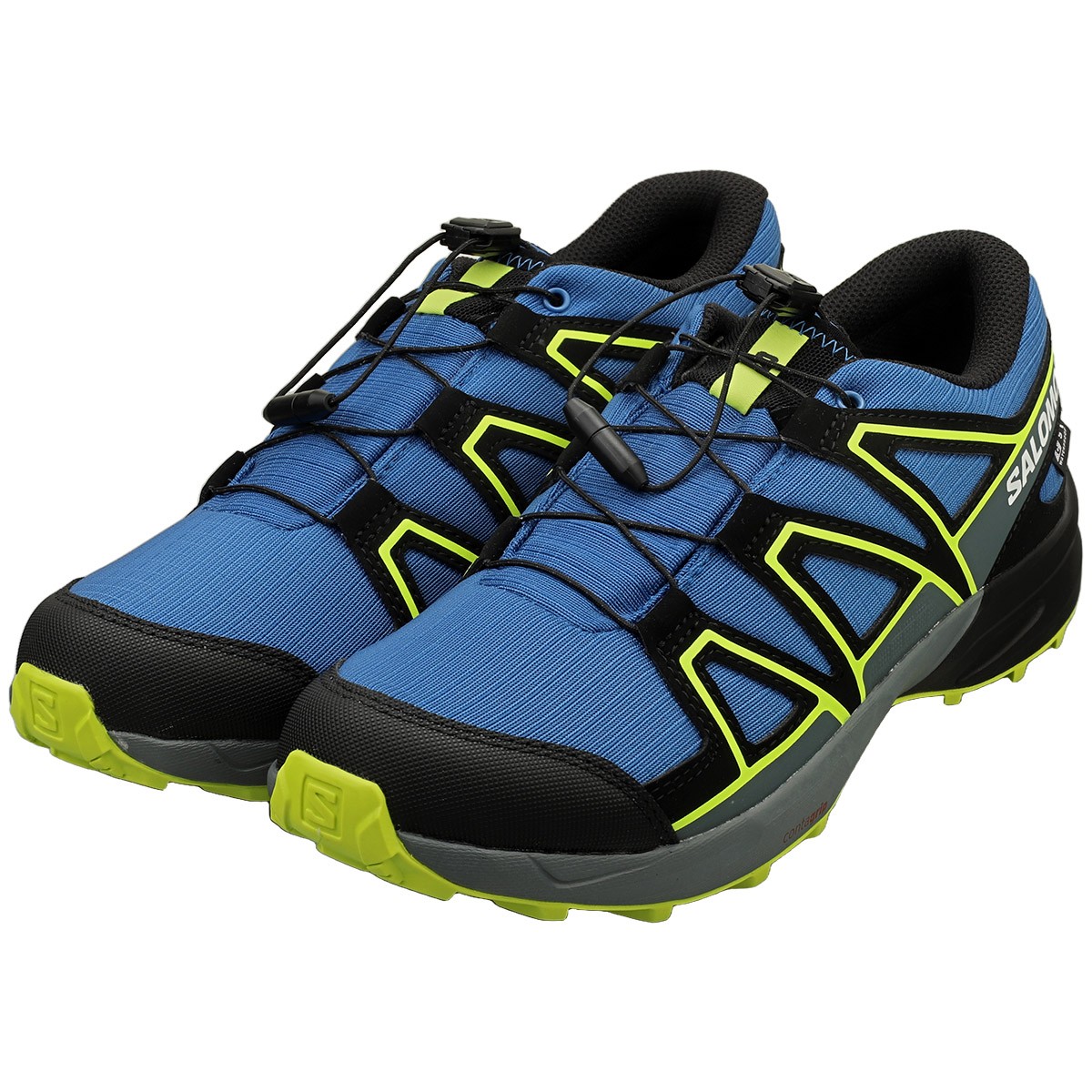 Salomon Speedcross Waterproof Unisex Fashion Sneakers in Blue Black