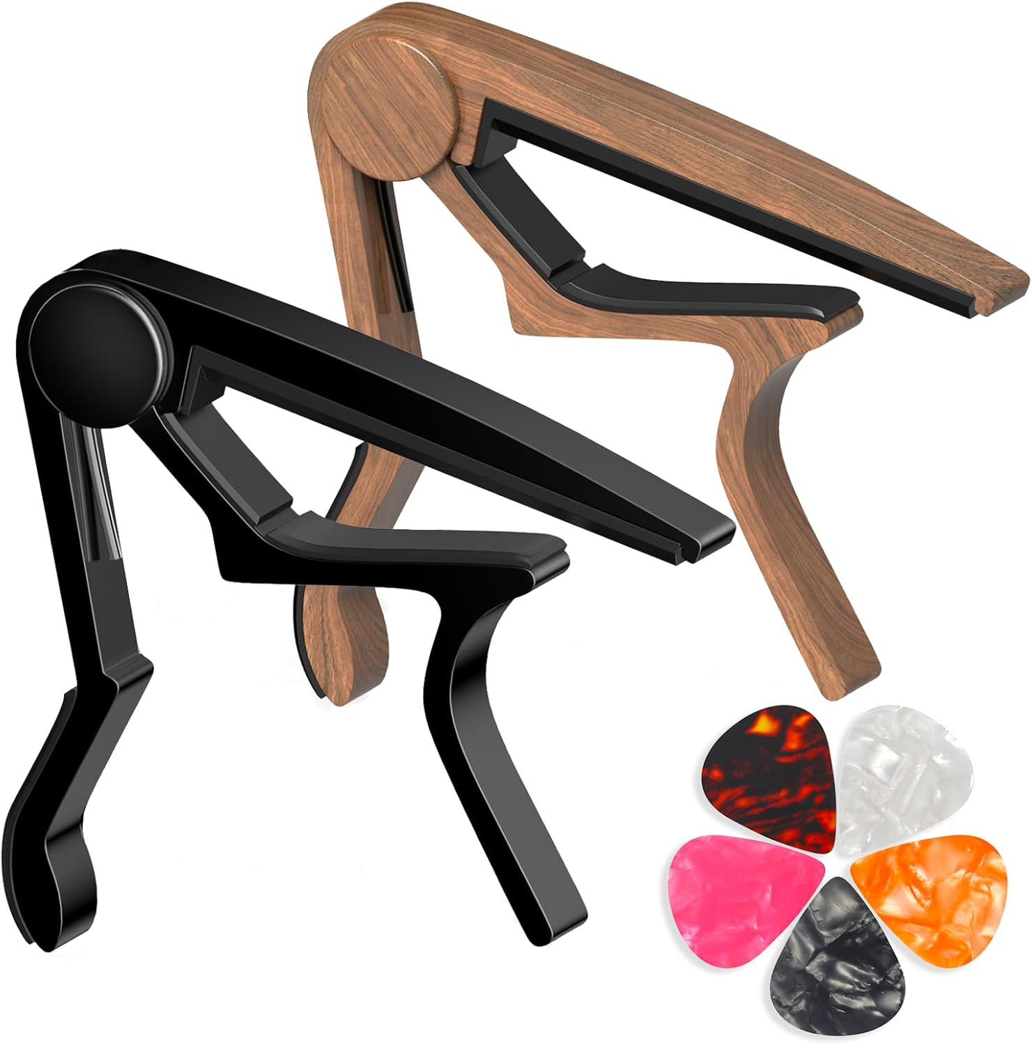 Guitar Capo for Acoustic, Classical, Electric Guitars, Ukulele, Mandolin, Banjo,
