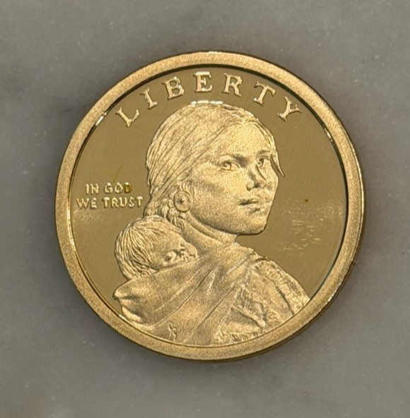 2017-S Sacagawea Sequoyah Proof Dollar