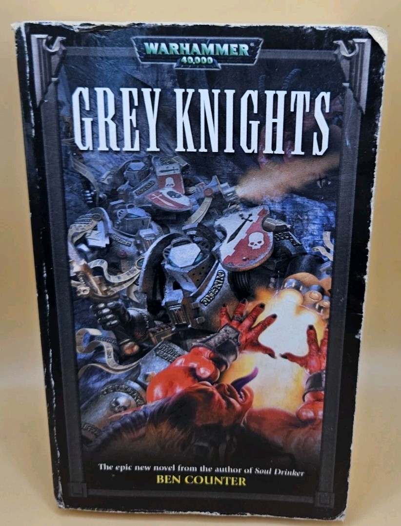 Warhammer 40k Grey Knights Black Library by Ben Counter 40,000 Games Workshop