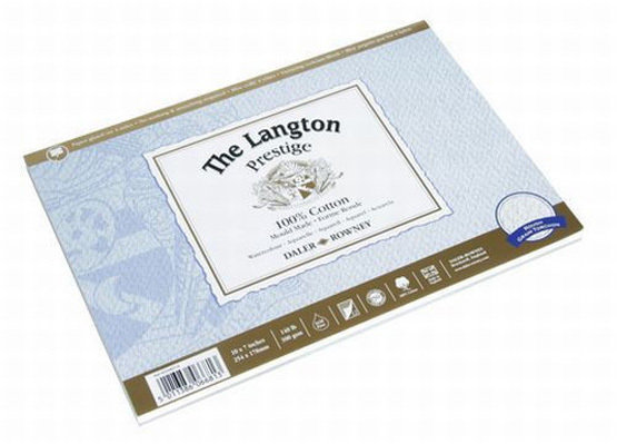 Daler Rowney Langton Prestige Block - Rough - 10" x 7"