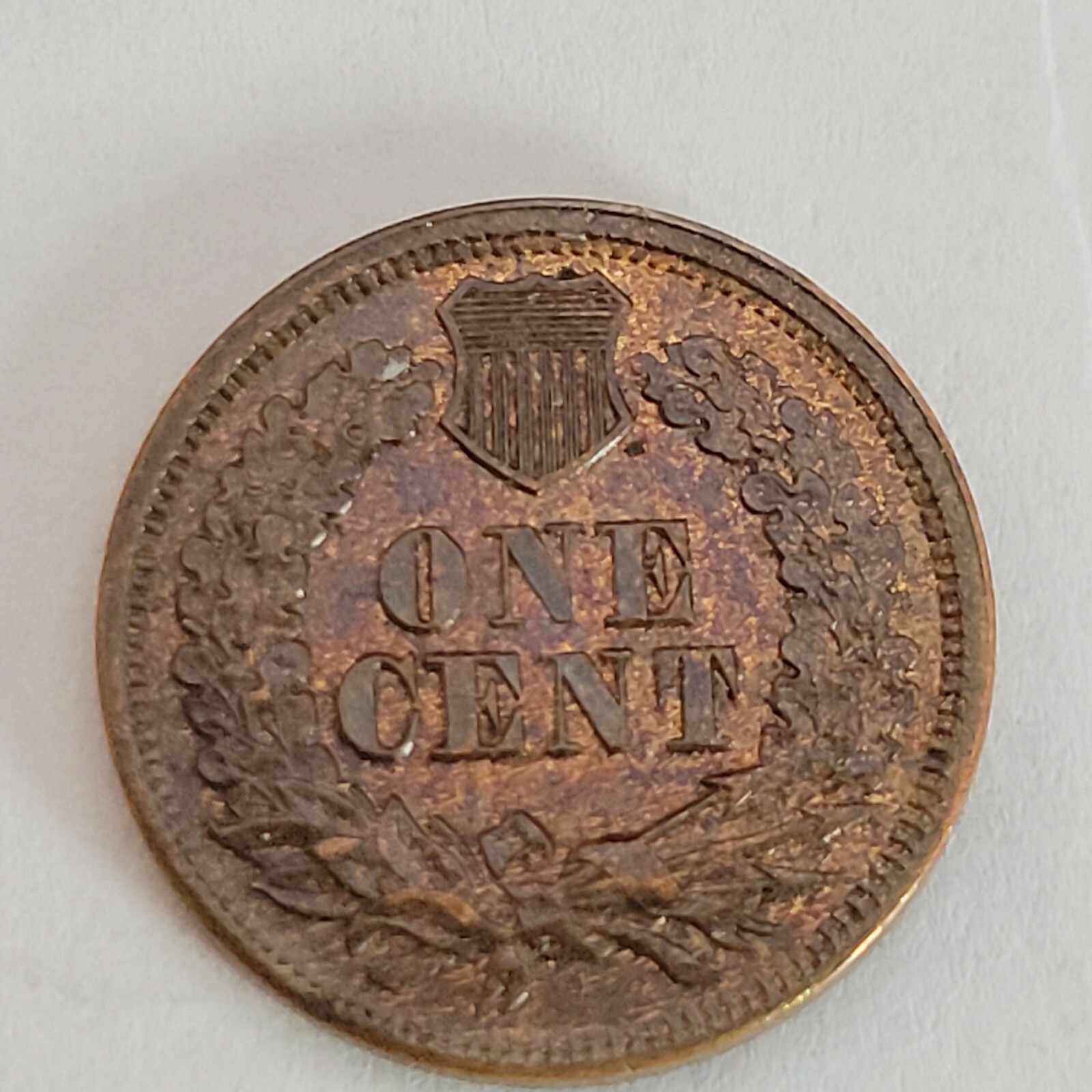 1864 indian head penny bronze