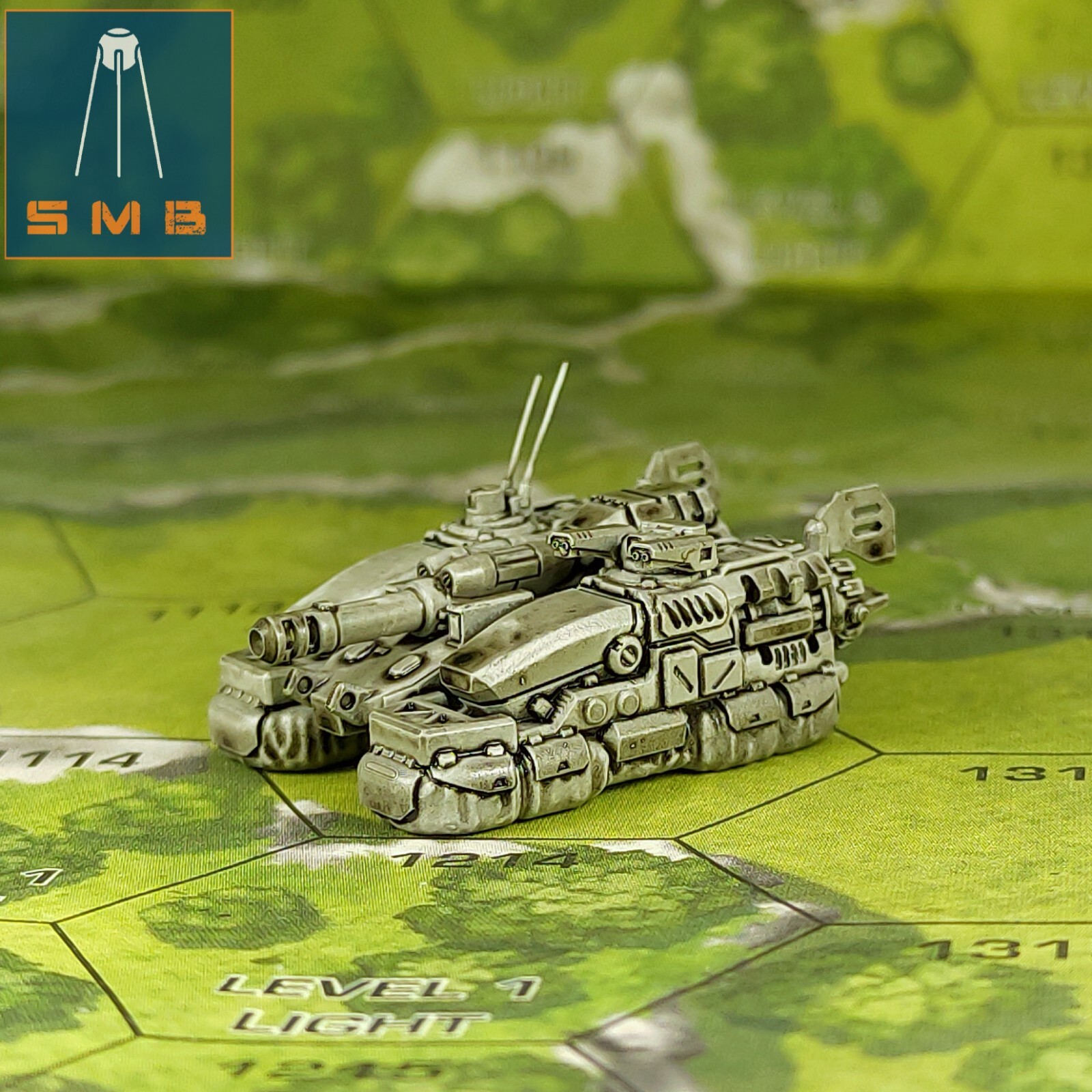 SAM DESTROYER X2 - Alternate Battletech Model - By Sir Mortimer Bombito